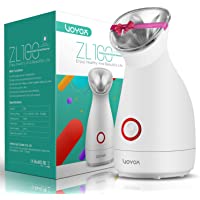 VOYOR Vaporizador Facial Nano Iónico Sauna Facial Spa Profesional Para Puntos Negros y Espinillas- Humidificador de…
